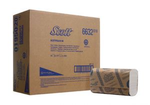 Бумажные полотенца в пачках SCOTT® Scottfold M, однослойные ― KIMBERLY-CLARK* Professional